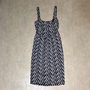 Diane von Furstenberg animal print dress